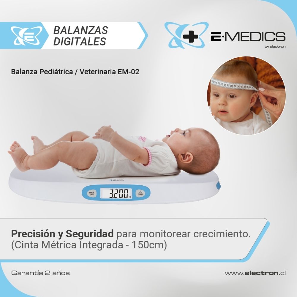 Balanza Digital Pediátrica - Veterinaria / Em-02