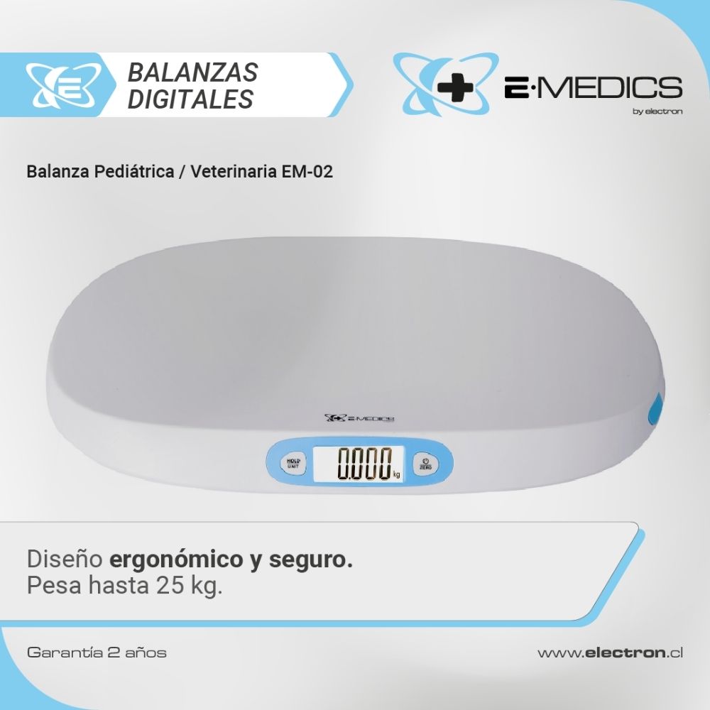 Balanza Digital Pediátrica - Veterinaria / Em-02