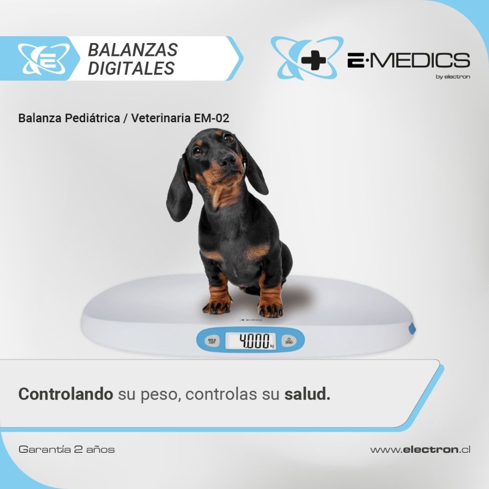 Balanza Digital Pediátrica - Veterinaria / Em-02