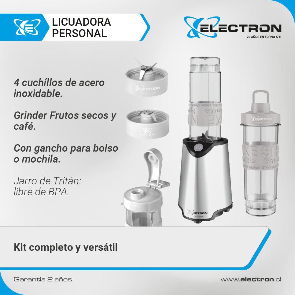 Licuadora Personal BA-1600 INX