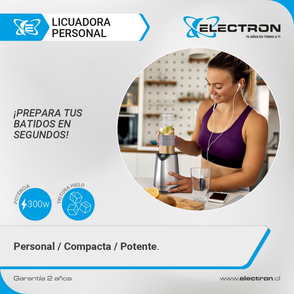 Licuadora Personal BA-1600 INX