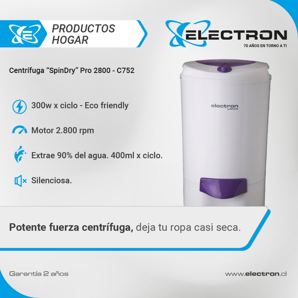 Centrífuga Superior C752 / 5,2 Kg.