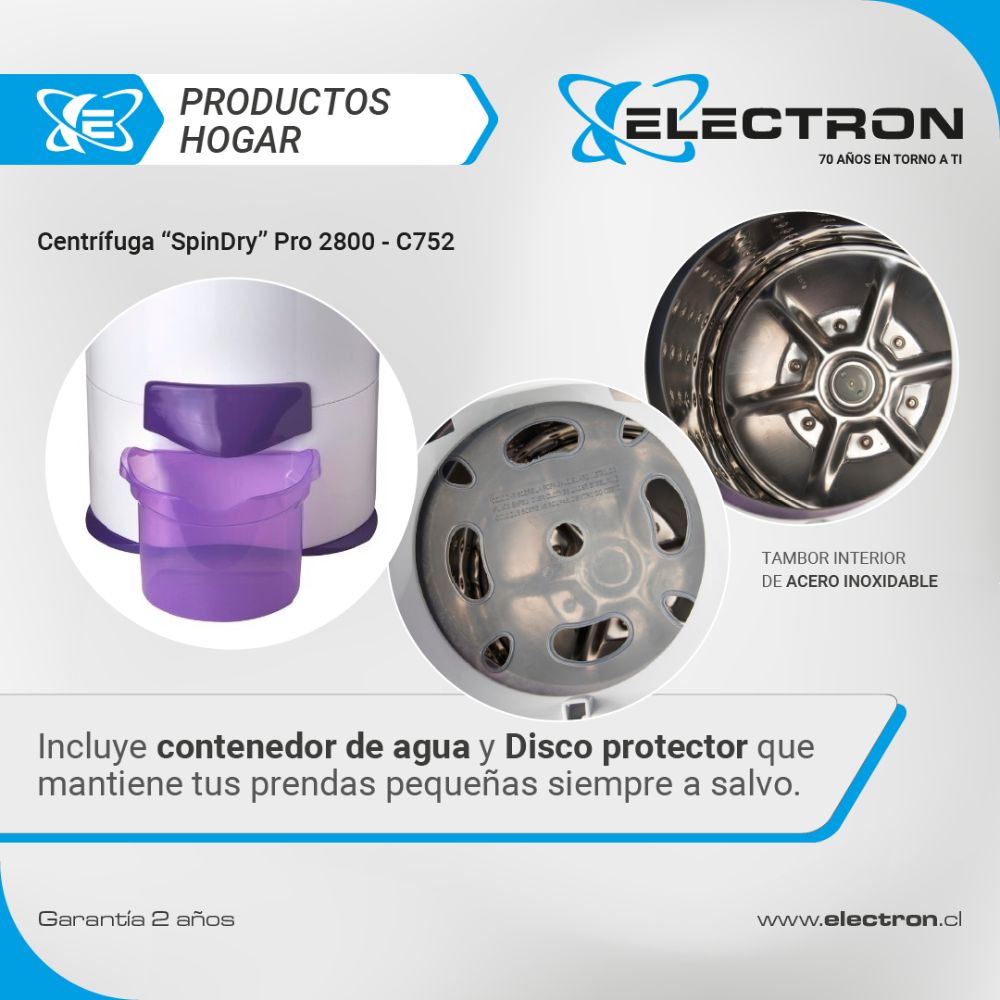 Centrífuga Superior C752 / 5,2 Kg.